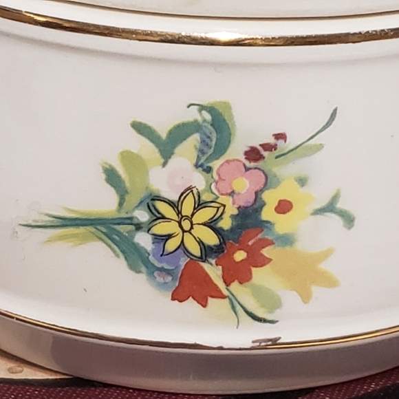 Vintage Sadler Trinket Box Lidded - Picture 10 of 10